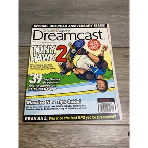 Official Dreamcast Magazine Issue 7 Sept Oct 2000 Tony Hawk Pro Skater 2 SEGA